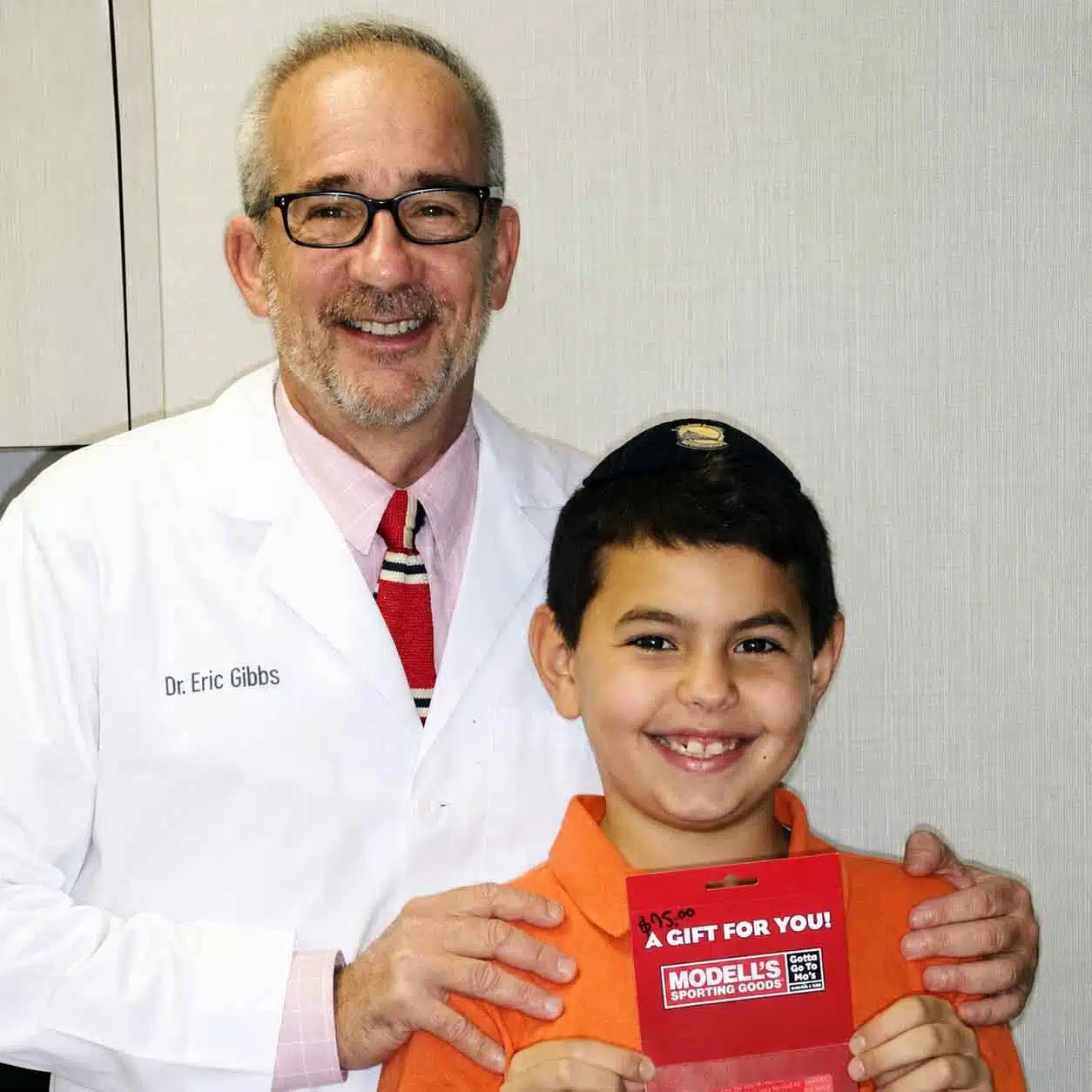 Young child having a first orthodontic checkup at Gibbs Orthodontic Associates on the Upper East Side of New York